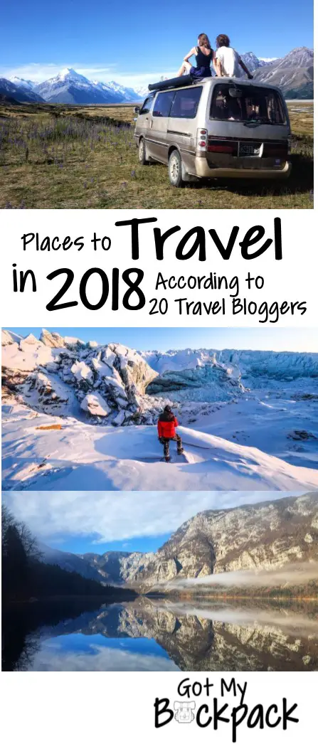 Got My Backpack - Where to go in 2018